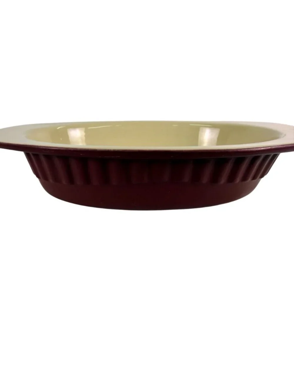 KitchenAid Red Cranberry 2 Quart Stoneware Bakeware‎ Casserole Dish Baking Pan